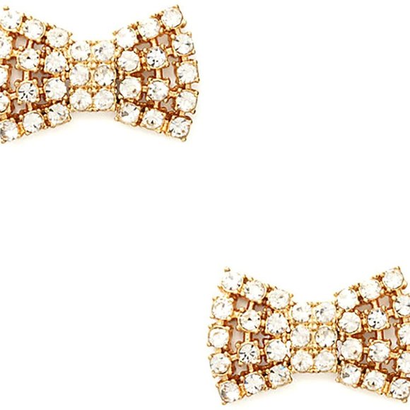 Kate Spade ♤ 'Bowtie' Glam Necklace & Earring Set - Picture 6 of 8